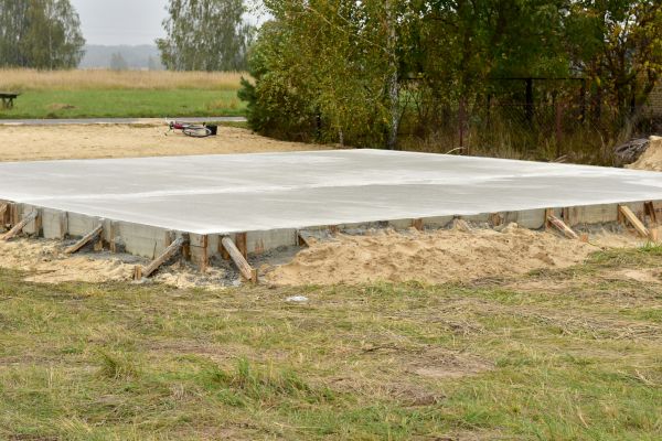 Cost of Garage Foundation Building in Mooresville