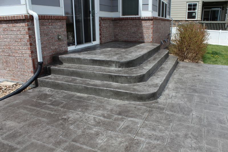 Patio Stair Installation